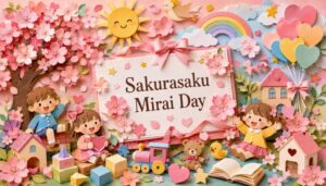 さくらさくみらいの日の由来や制定理由、3月9日の語呂合わせ、さくらさくプラスの保育への想いを紹介