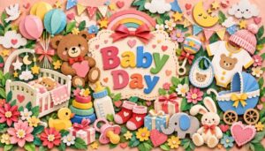 赤ちゃんの日は10月10日の記念日。十月十日に由来し、赤ちゃん本舗が制定した理由や意味、赤いくつしたの活動を紹介。