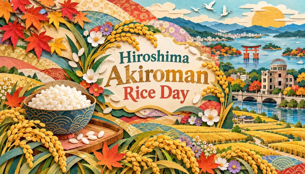 10月15日は広島県民米あきろまんの日。1996年の品種登録に由来する記念日の意味や、名前の由来、味わい、開発の歩みを紹介します。