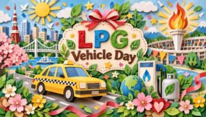 10月10日のLPG車の日は1964年東京オリンピックの聖火にLPガスが使われたことに由来。制定団体やLPG車の歴史も紹介。