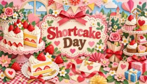 毎月22日はショートケーキの日。22日の上に15が並ぶカレンダーの配置を苺のショートケーキに見立てた由来やカウベルとの関係を紹介。