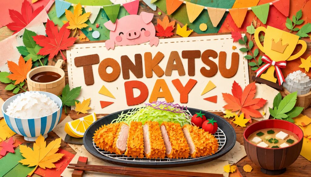 10月1日はトンカツの日。味のちぬやが制定した記念日で、10と1の語呂合わせや意味、トンカツの由来、食欲の秋との関係を紹介します。